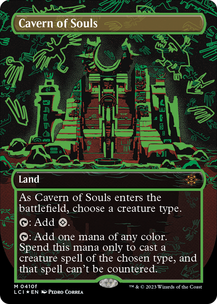 Cavern of Souls (0410f) (Borderless) [The Lost Caverns of Ixalan] | Mega City Incorporated