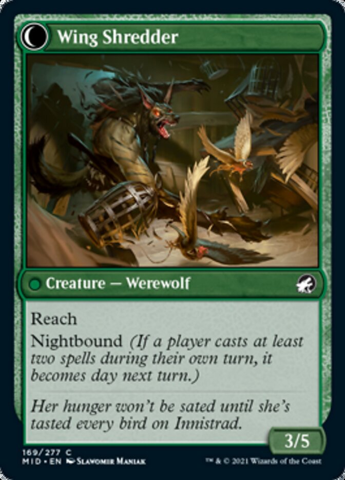 Bird Admirer // Wing Shredder [Innistrad: Midnight Hunt] | Mega City Incorporated
