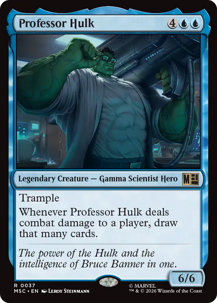 Professor Hulk [Marvel Super Heroes Commander] | Mega City Incorporated