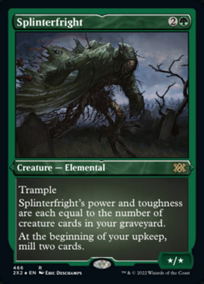 Splinterfright (Foil Etched) [Double Masters 2022] | Mega City Incorporated