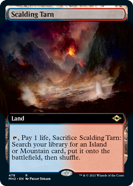 Scalding Tarn (Extended Art) [Modern Horizons 2] | Mega City Incorporated