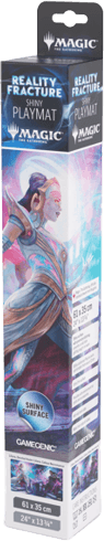 GAMEGEN!C Magic: The Gathering | Reality Fracture Shiny Playmat - Liliana, Devoted Healer/Liliana, Callous Necromancer | Mega City Incorporated