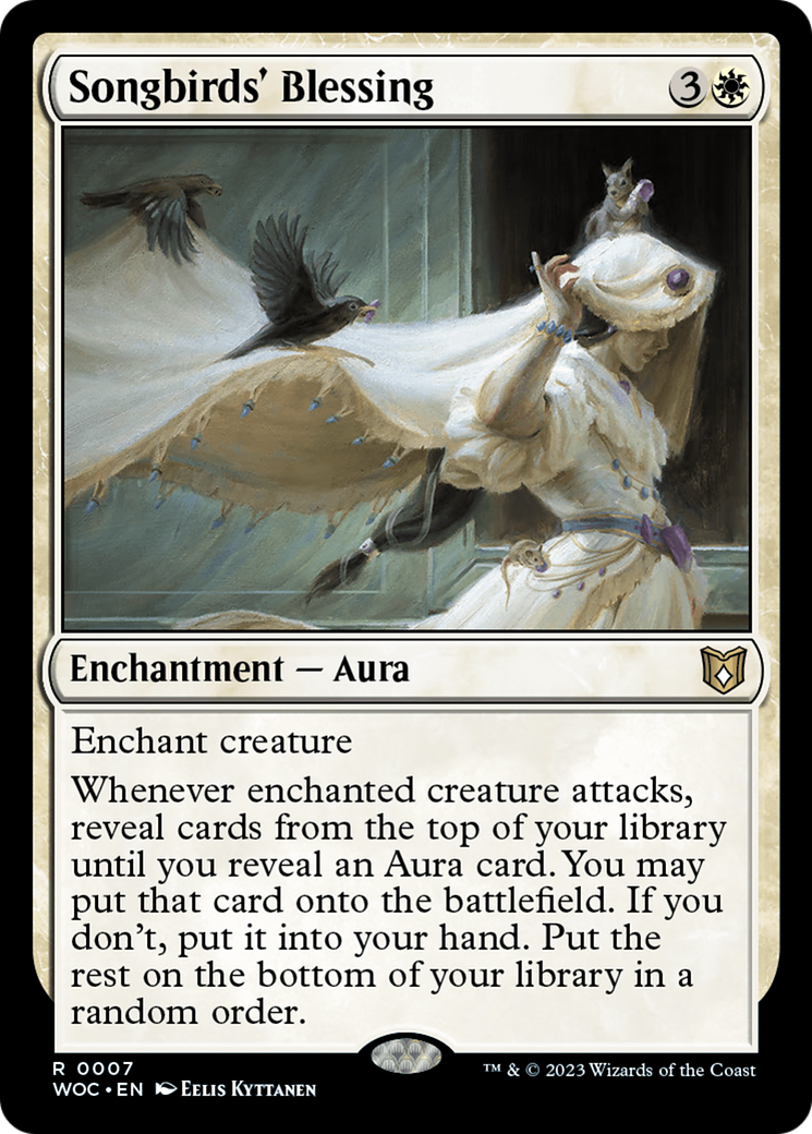 Songbirds' Blessing [Wilds of Eldraine Commander] | Mega City Incorporated