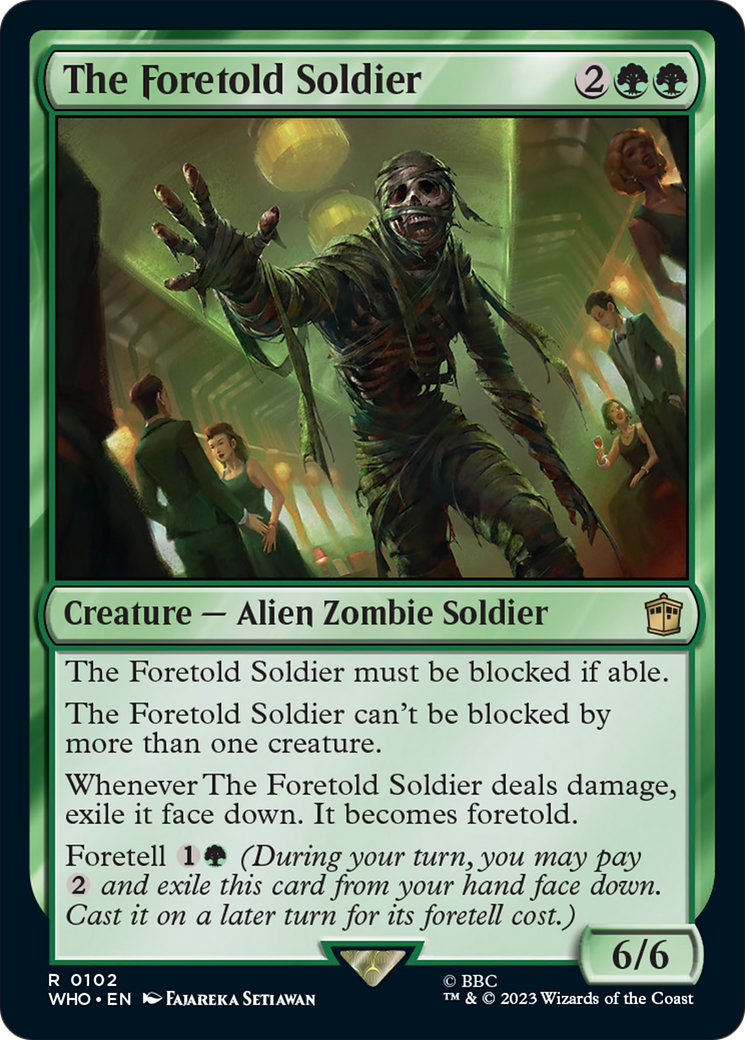 The Foretold Soldier [Doctor Who] | Mega City Incorporated
