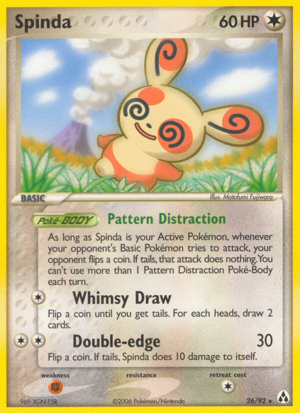 Spinda (26/92) [EX: Legend Maker] | Mega City Incorporated