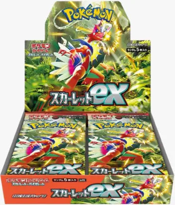 Pokémon Scarlet ex Boosters (SV1S) Japanese Language Release | Mega City Incorporated