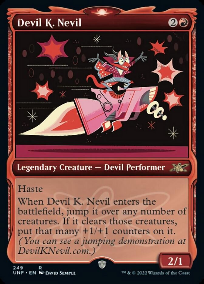Devil K. Nevil (Showcase) [Unfinity] | Mega City Incorporated