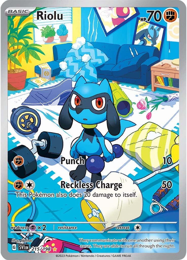 Riolu (215/198) [Scarlet & Violet: Base Set] | Mega City Incorporated