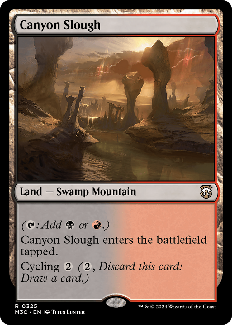 Canyon Slough [Modern Horizons 3 Commander] | Mega City Incorporated