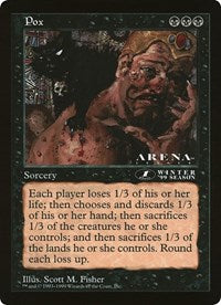 Pox (Oversized) [Oversize Cards] | Mega City Incorporated