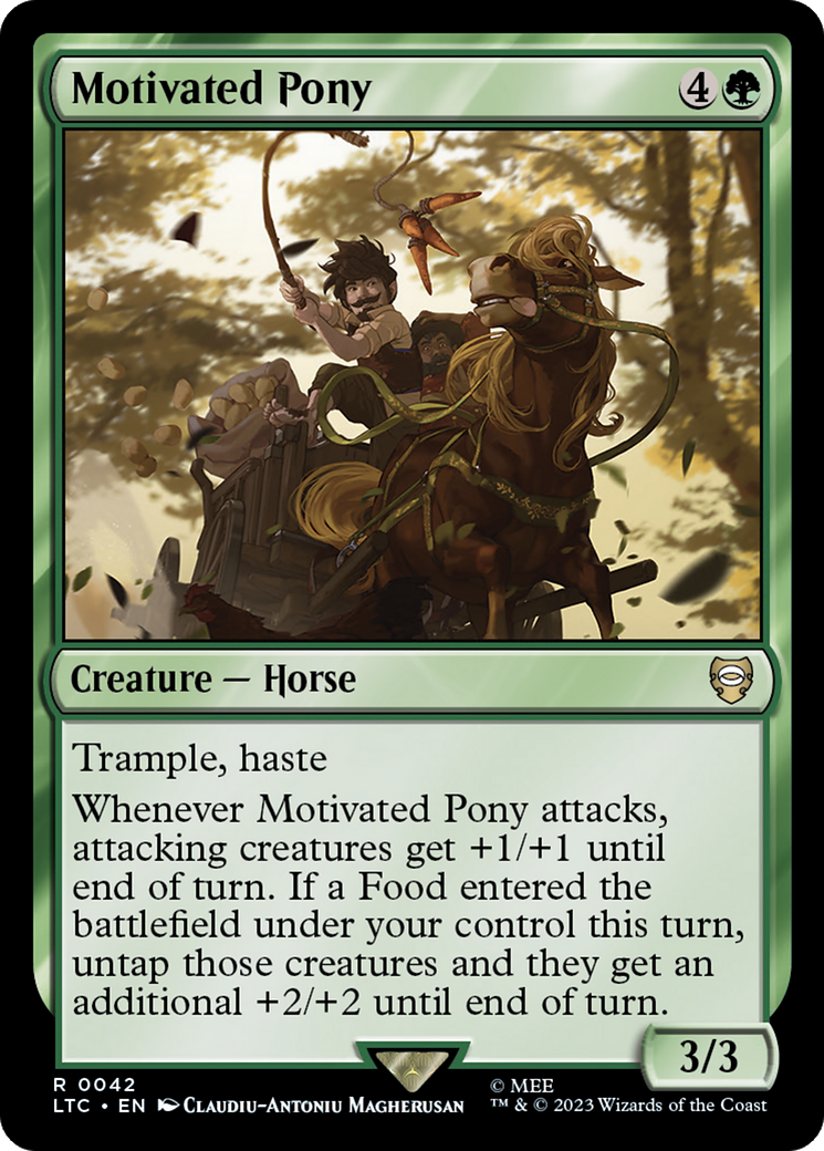 Motivated Pony [The Lord of the Rings: Tales of Middle-Earth Commander] | Mega City Incorporated