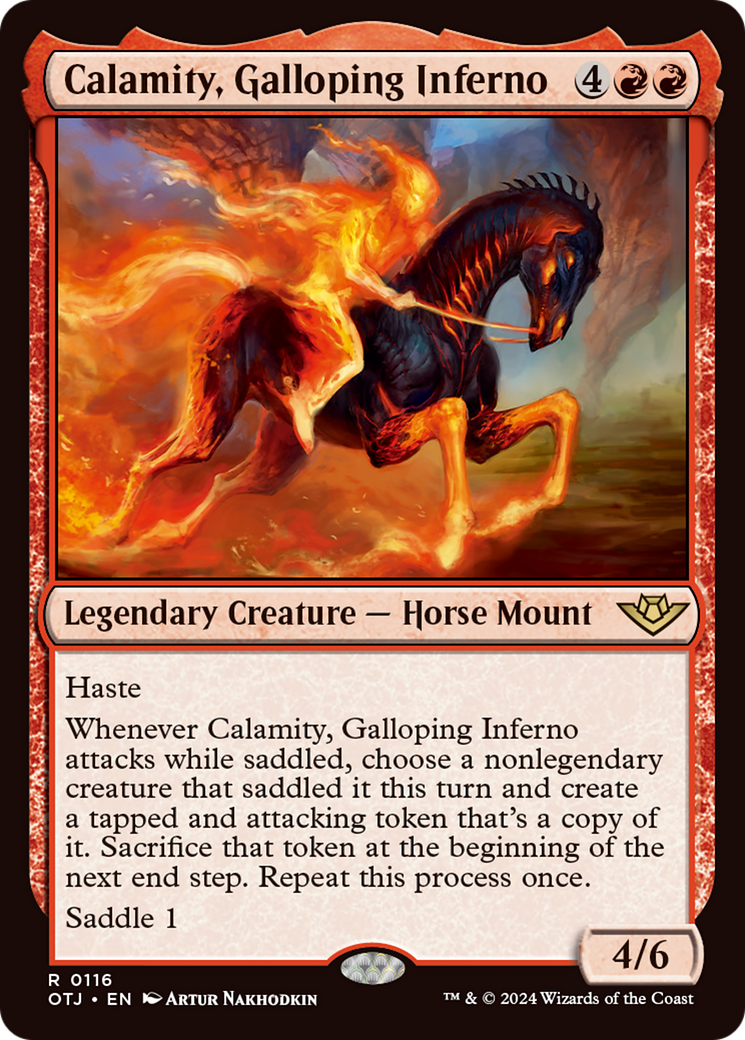 Calamity, Galloping Inferno [Outlaws of Thunder Junction] | Mega City Incorporated