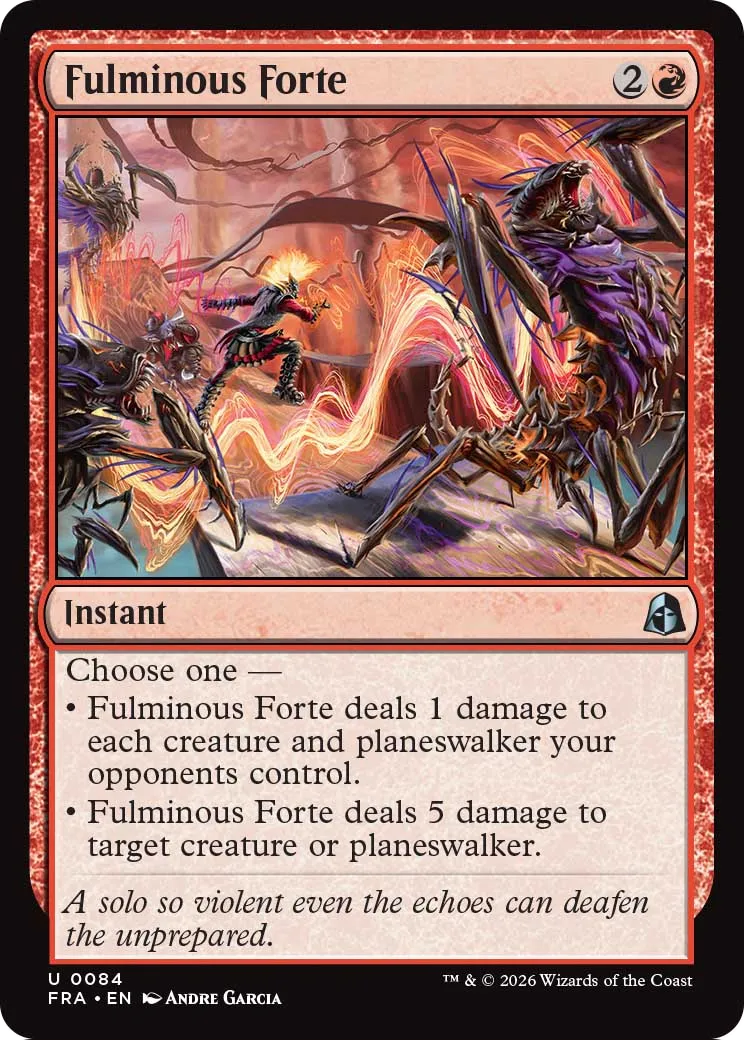 Fulminous Forte [Reality Fracture] | Mega City Incorporated