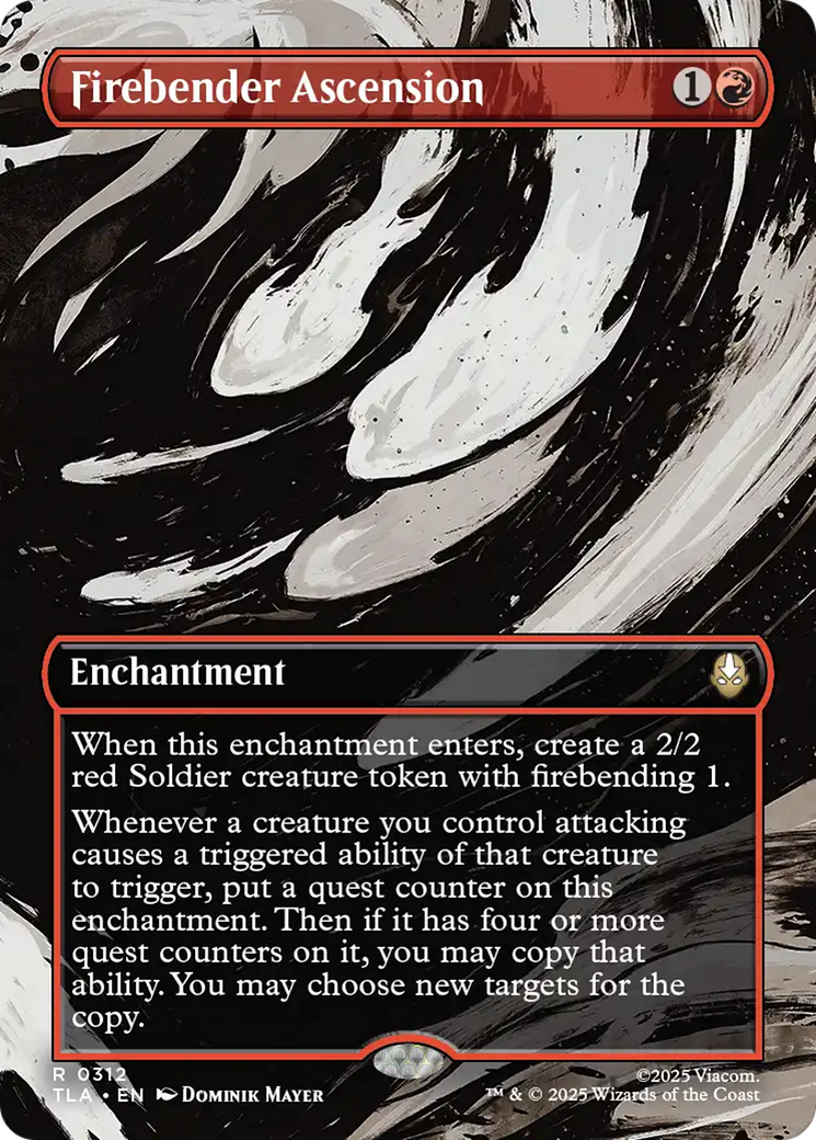 Firebender Ascension (Borderless) [Avatar: The Last Airbender] | Mega City Incorporated