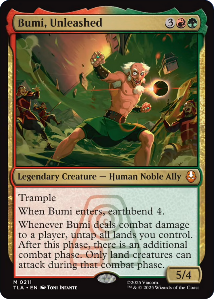 Bumi, Unleashed [Avatar: The Last Airbender] | Mega City Incorporated