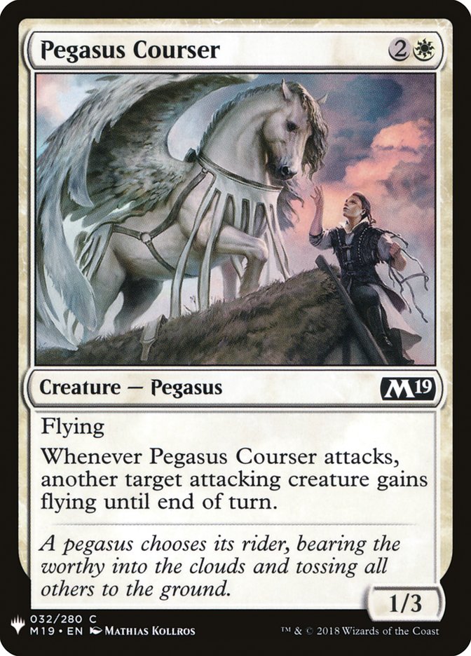 Pegasus Courser [Mystery Booster] | Mega City Incorporated