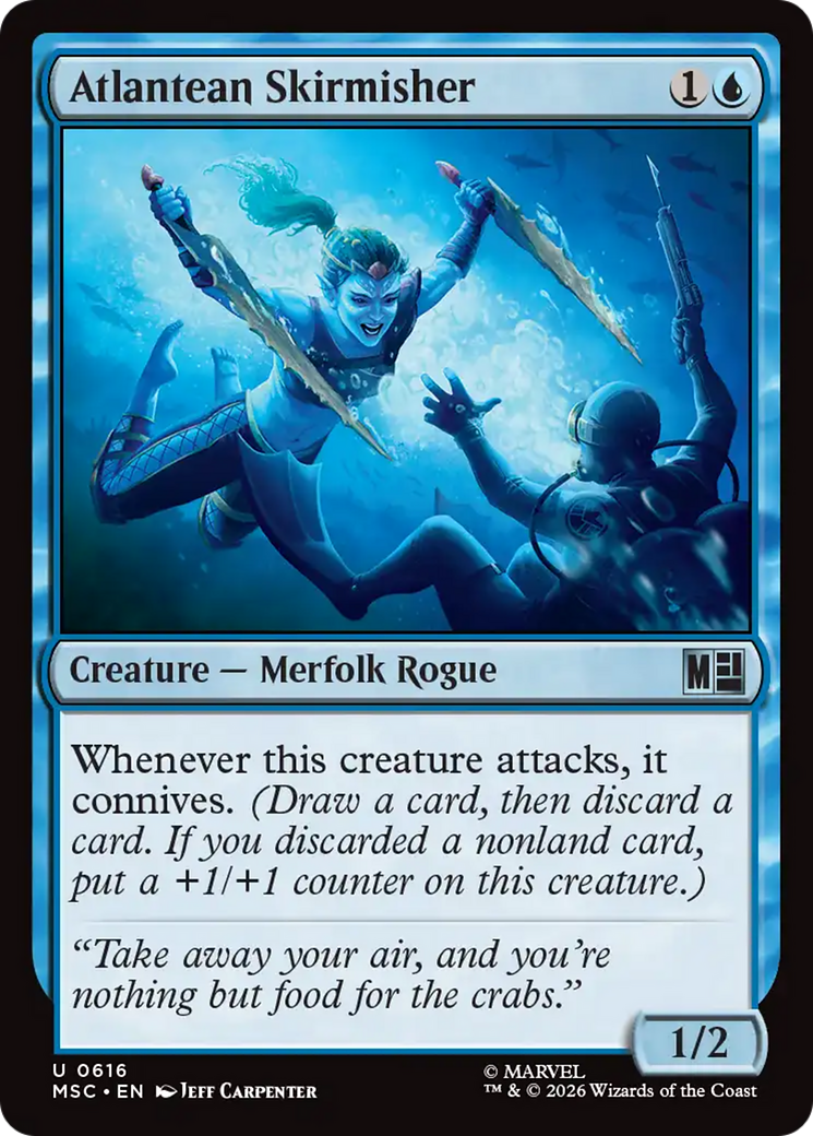 Atlantean Skirmisher [Marvel Super Heroes Commander] | Mega City Incorporated