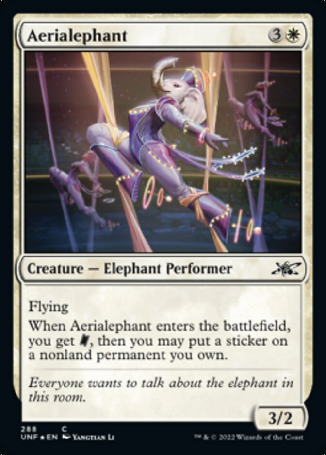 Aerialephant (Galaxy Foil) [Unfinity] | Mega City Incorporated