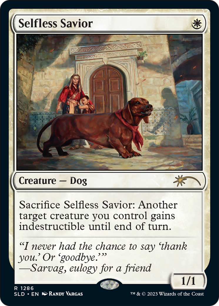 Selfless Savior [Secret Lair Drop Series] | Mega City Incorporated