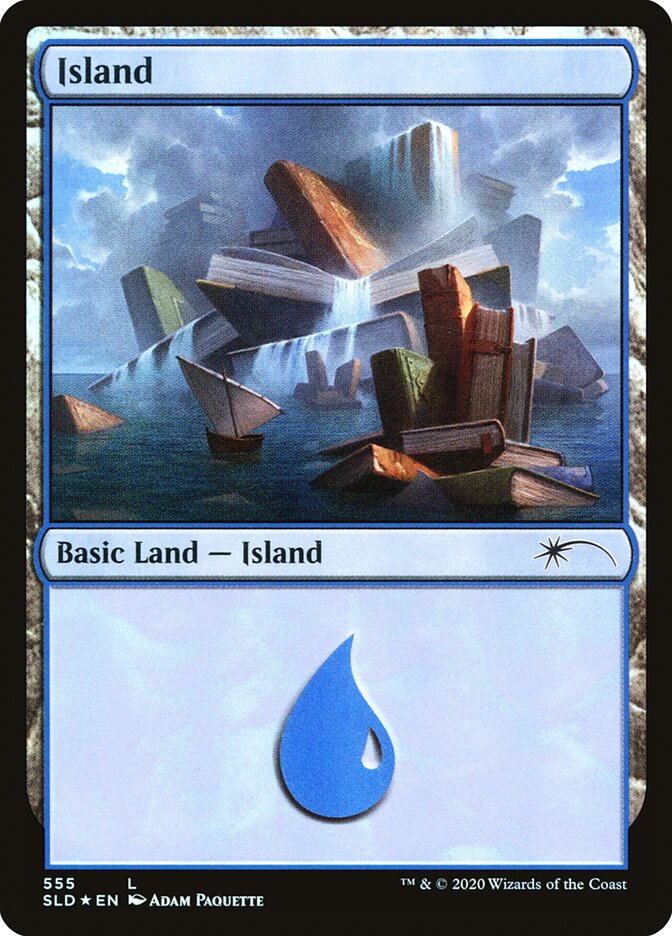 Island (Well Read) (555) [Secret Lair Drop Promos] | Mega City Incorporated