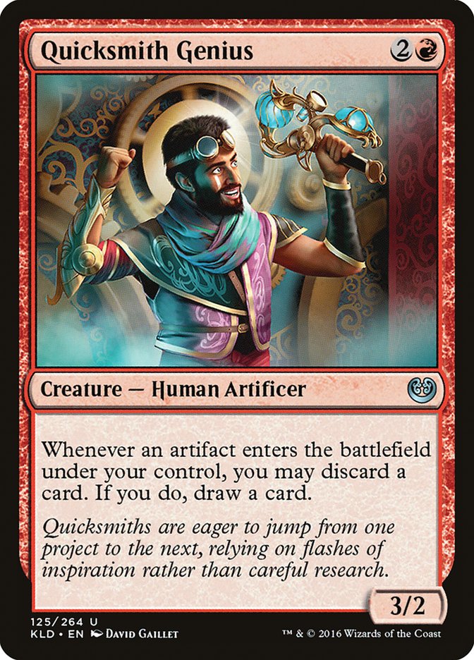 Quicksmith Genius [Kaladesh] | Mega City Incorporated