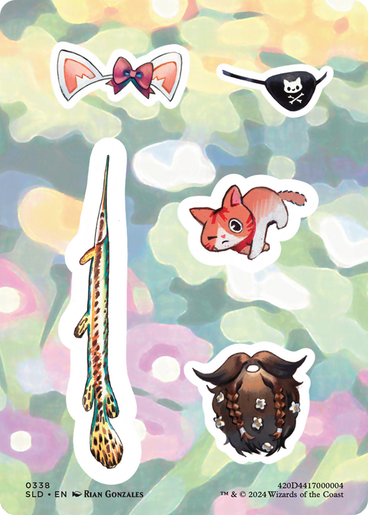 Sticker Sheet (0338) [Secret Lair Drop Series] | Mega City Incorporated