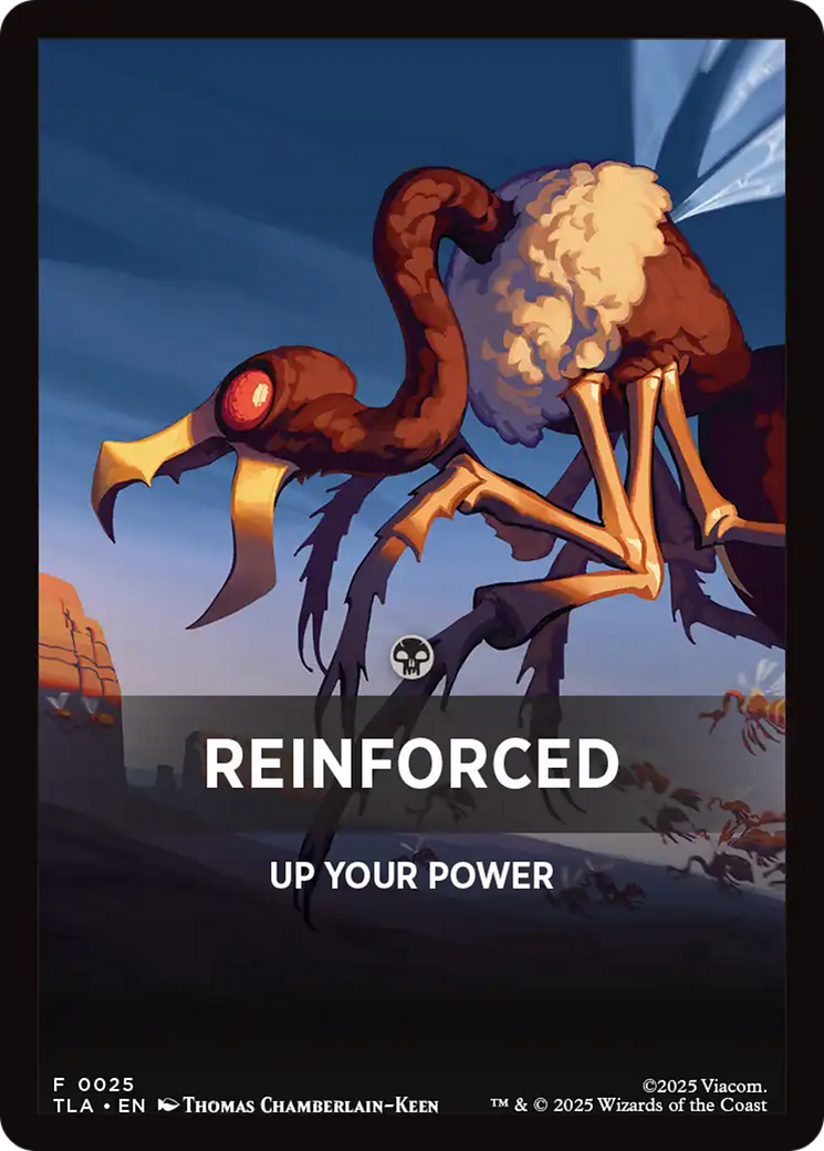 Reinforced Theme Card [Avatar: The Last Airbender Tokens] | Mega City Incorporated