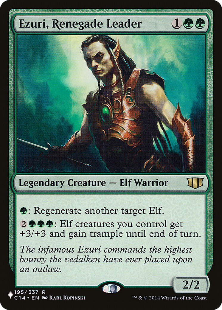 Ezuri, Renegade Leader [The List] | Mega City Incorporated