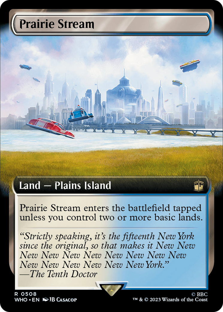 Prairie Stream (Extended Art) [Doctor Who] | Mega City Incorporated