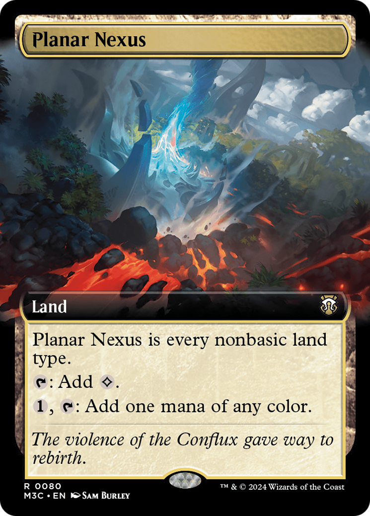 Planar Nexus (Extended Art) [Modern Horizons 3 Commander] | Mega City Incorporated