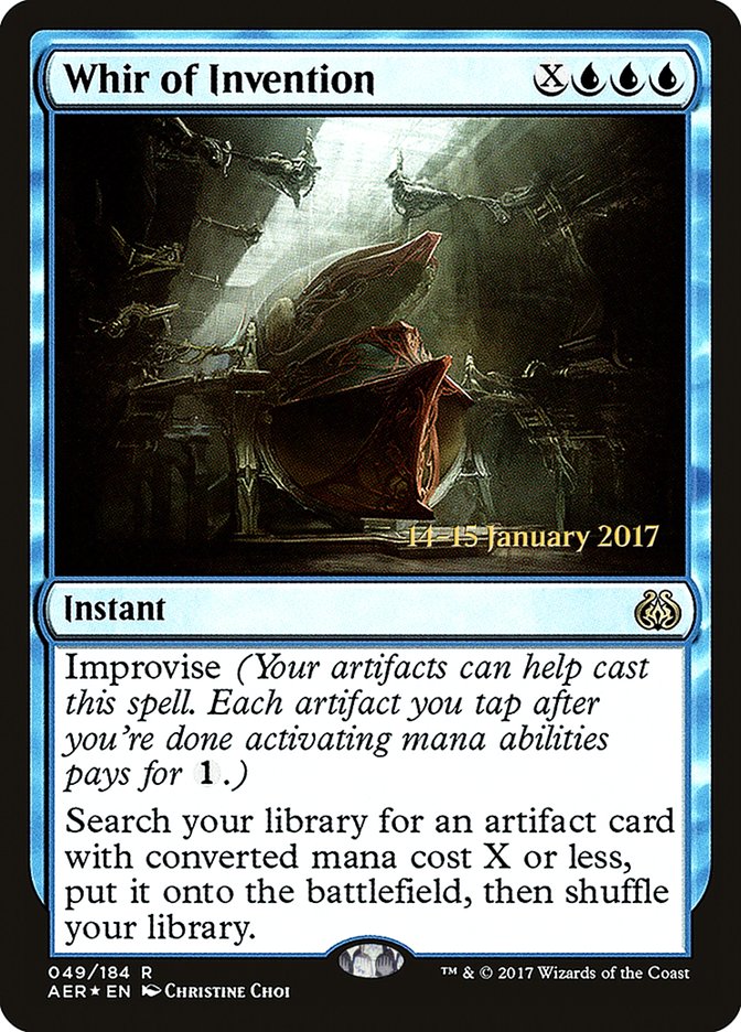 Whir of Invention [Aether Revolt Prerelease Promos] | Mega City Incorporated