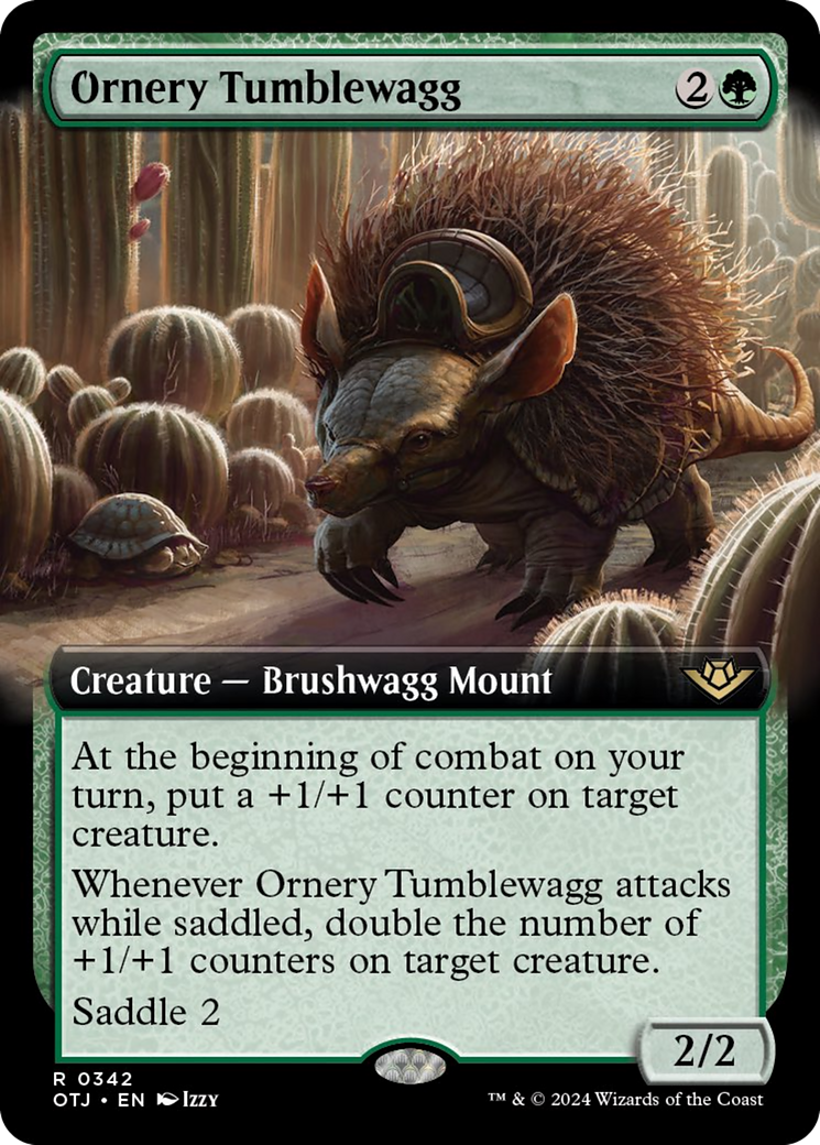 Ornery Tumblewagg (Extended Art) [Outlaws of Thunder Junction] | Mega City Incorporated