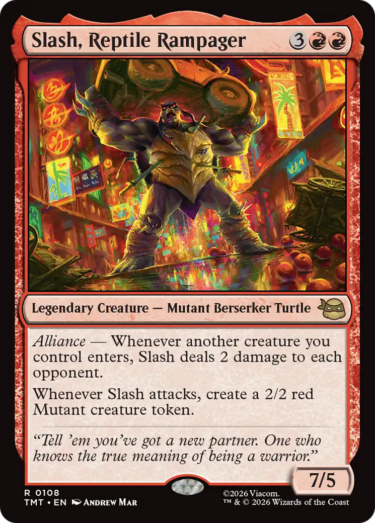 Slash, Reptile Rampager [Teenage Mutant Ninja Turtles] | Mega City Incorporated