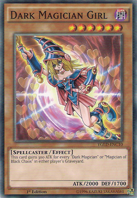 Dark Magician Girl [YGLD-ENC10] Common | Mega City Incorporated