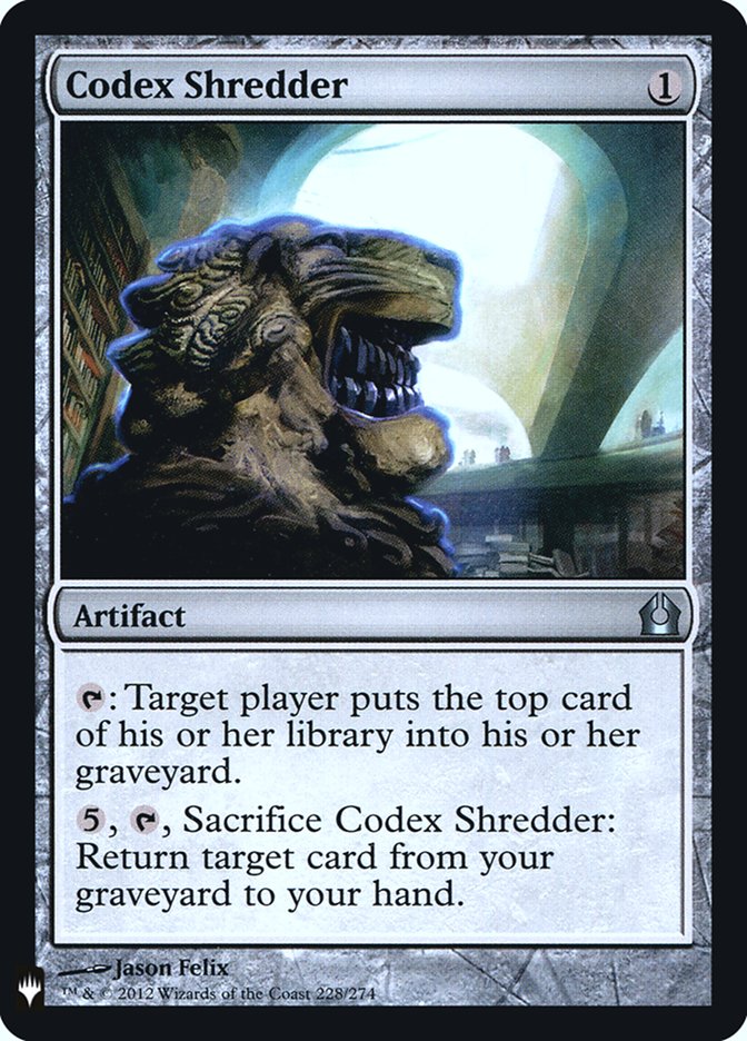 Codex Shredder [Mystery Booster] | Mega City Incorporated