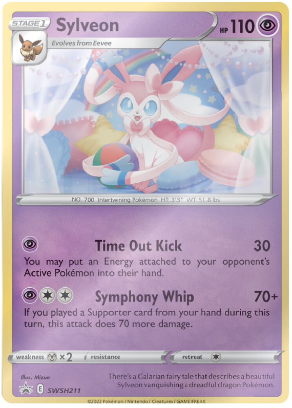 Sylveon (SWSH211) [Sword & Shield: Black Star Promos] | Mega City Incorporated