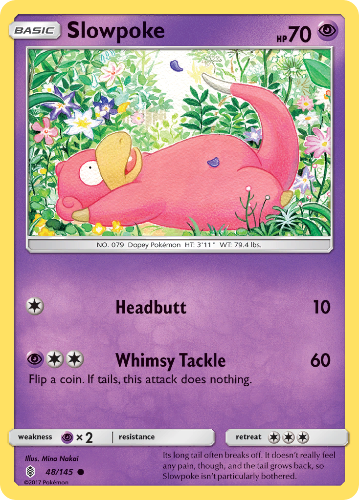 Slowpoke (48/145) [Sun & Moon: Guardians Rising] | Mega City Incorporated