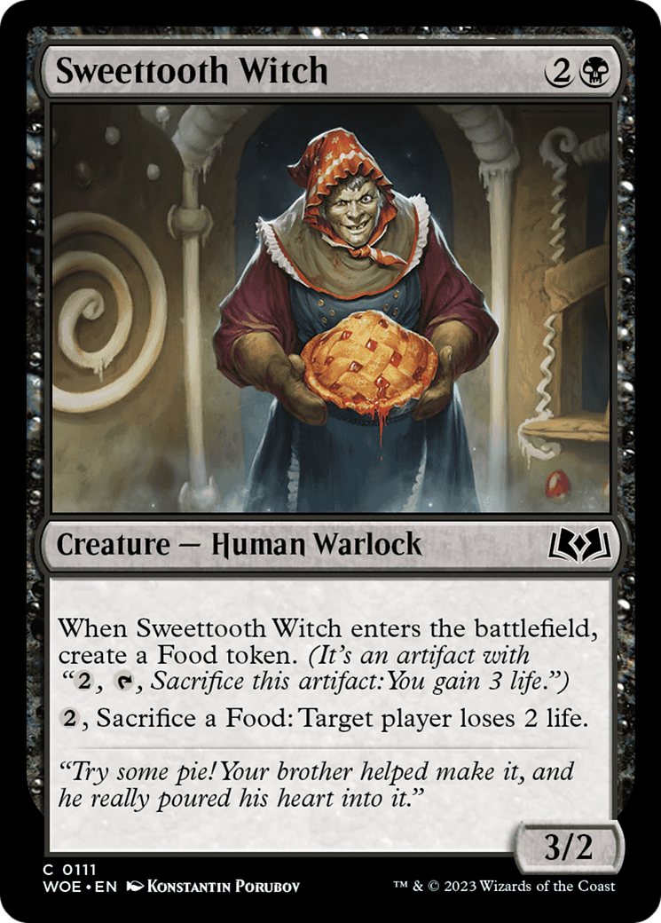 Sweettooth Witch [Wilds of Eldraine] | Mega City Incorporated