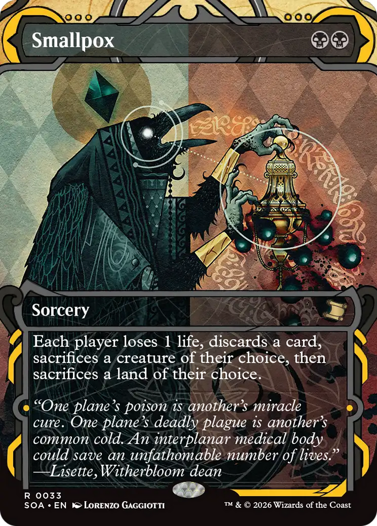 Smallpox [Secrets of Strixhaven: Mystical Archive] | Mega City Incorporated