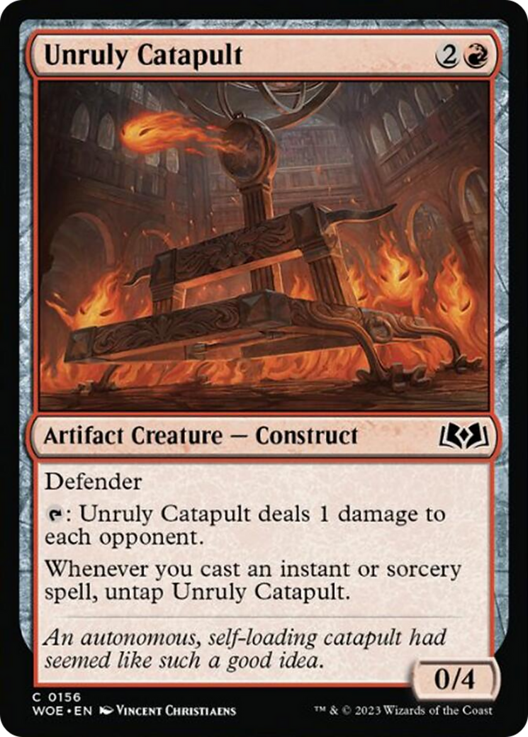 Unruly Catapult [Wilds of Eldraine] | Mega City Incorporated