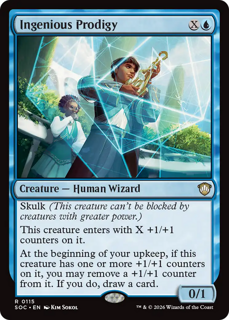 Ingenious Prodigy [Secrets of Strixhaven Commander] | Mega City Incorporated
