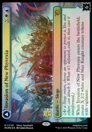 Invasion of New Phyrexia // Teferi Akosa of Zhalfir [March of the Machine Prerelease Promos] | Mega City Incorporated