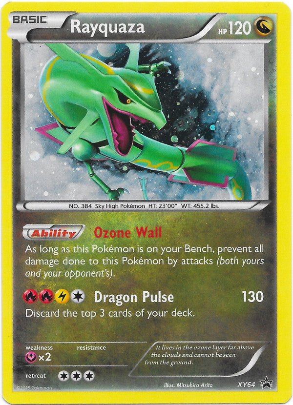 Rayquaza (XY64) (Jumbo Card) [XY: Black Star Promos] | Mega City Incorporated