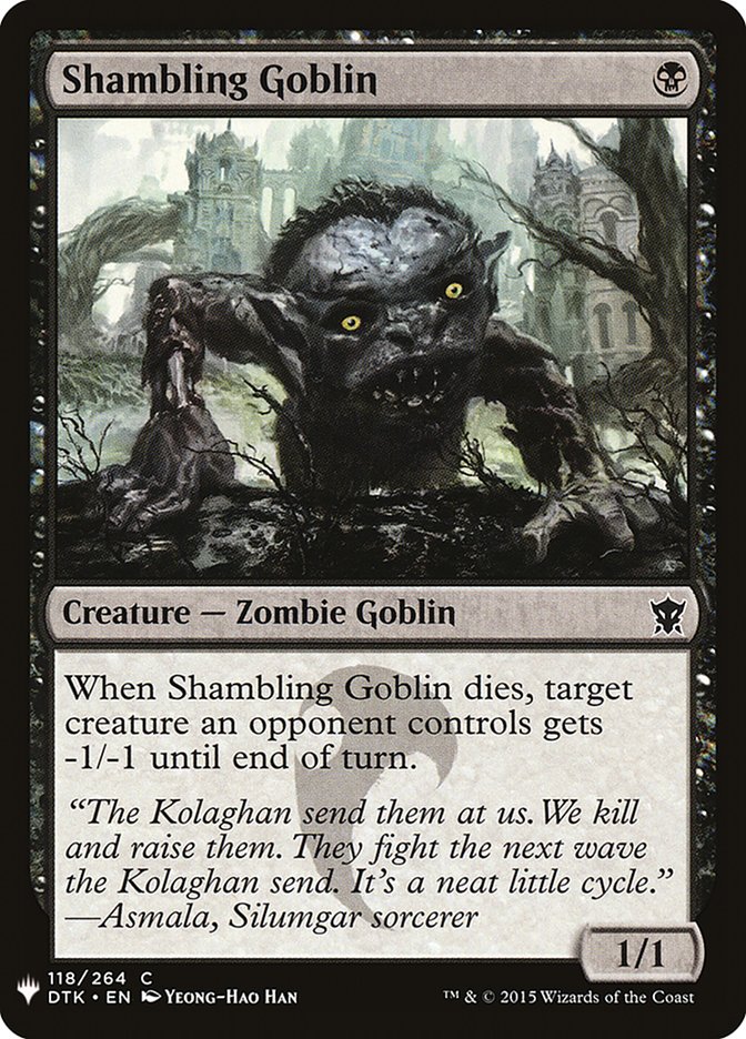 Shambling Goblin [Mystery Booster] | Mega City Incorporated