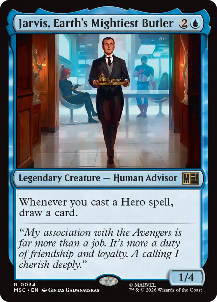 Jarvis, Earth's Mightiest Butler [Marvel Super Heroes Commander] | Mega City Incorporated
