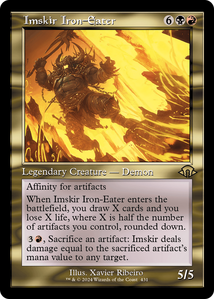 Imskir Iron-Eater (Retro) [Modern Horizons 3] | Mega City Incorporated