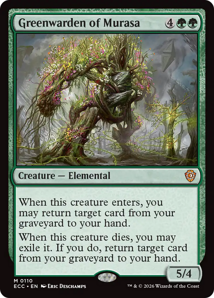Greenwarden of Murasa [Lorwyn Eclipsed Commander] | Mega City Incorporated