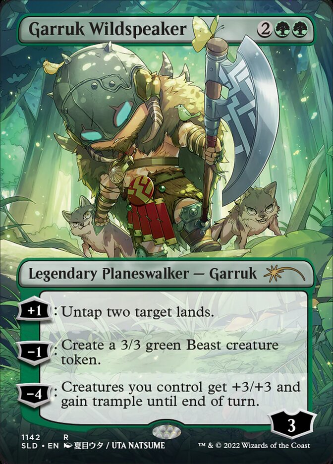 Garruk Wildspeaker (Borderless) [Secret Lair Drop Series] | Mega City Incorporated