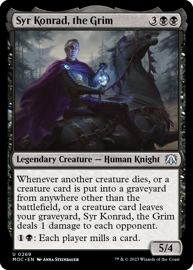 Syr Konrad, the Grim [March of the Machine Commander] | Mega City Incorporated