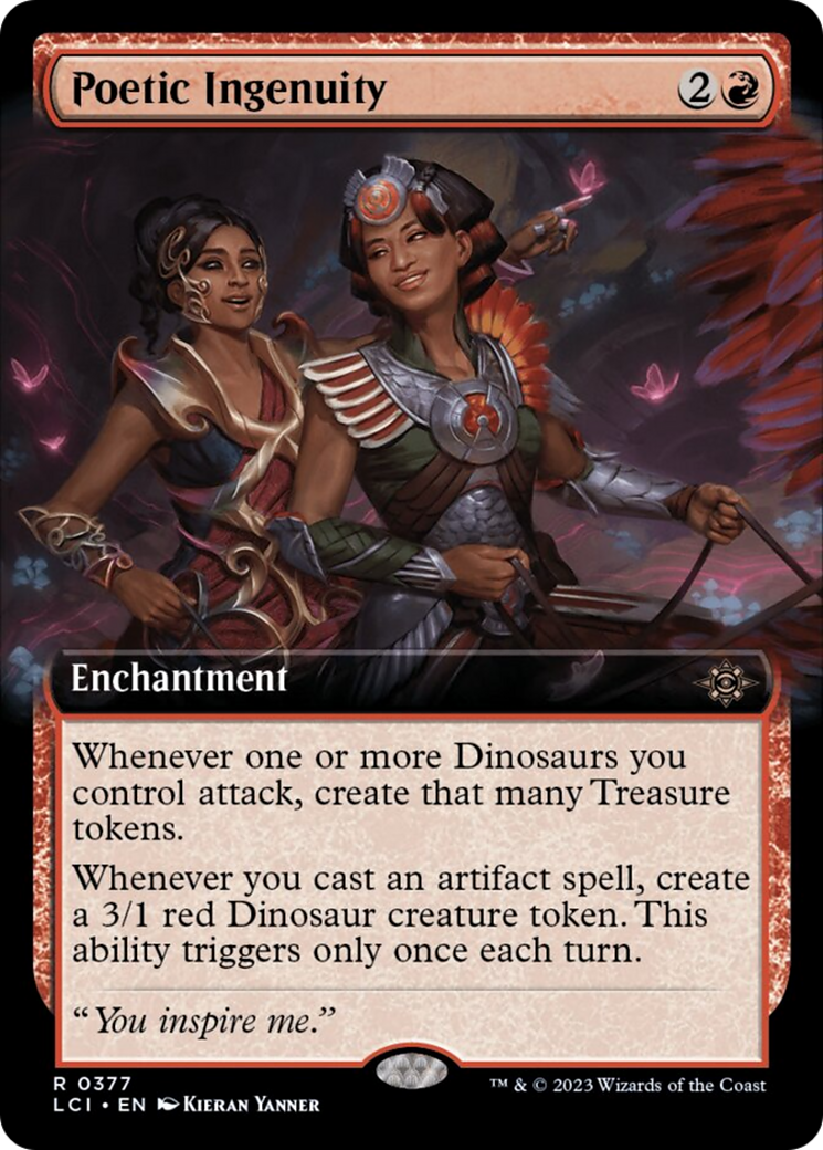 Poetic Ingenuity (Extended Art) [The Lost Caverns of Ixalan] | Mega City Incorporated